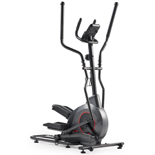 Heavy-Duty 300LB Capacity | Constructed from industrial-grade steel and premium plastic for safety and durability, this elliptical offers effective workouts for the whole family.