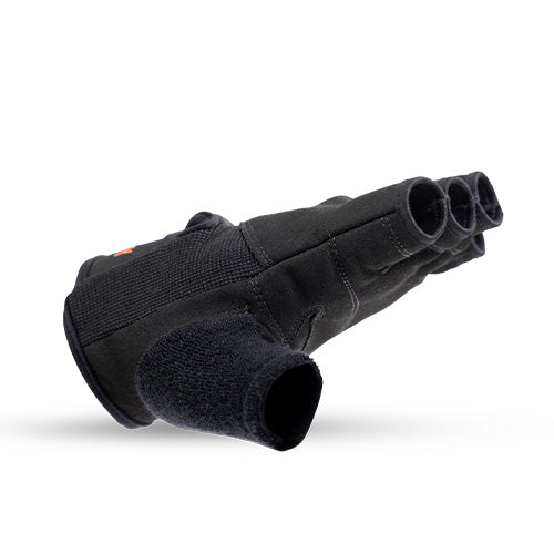 Breathable, Flexible Comfort | Four-way stretch back with Lycra finger panels allows natural movement and airflow.