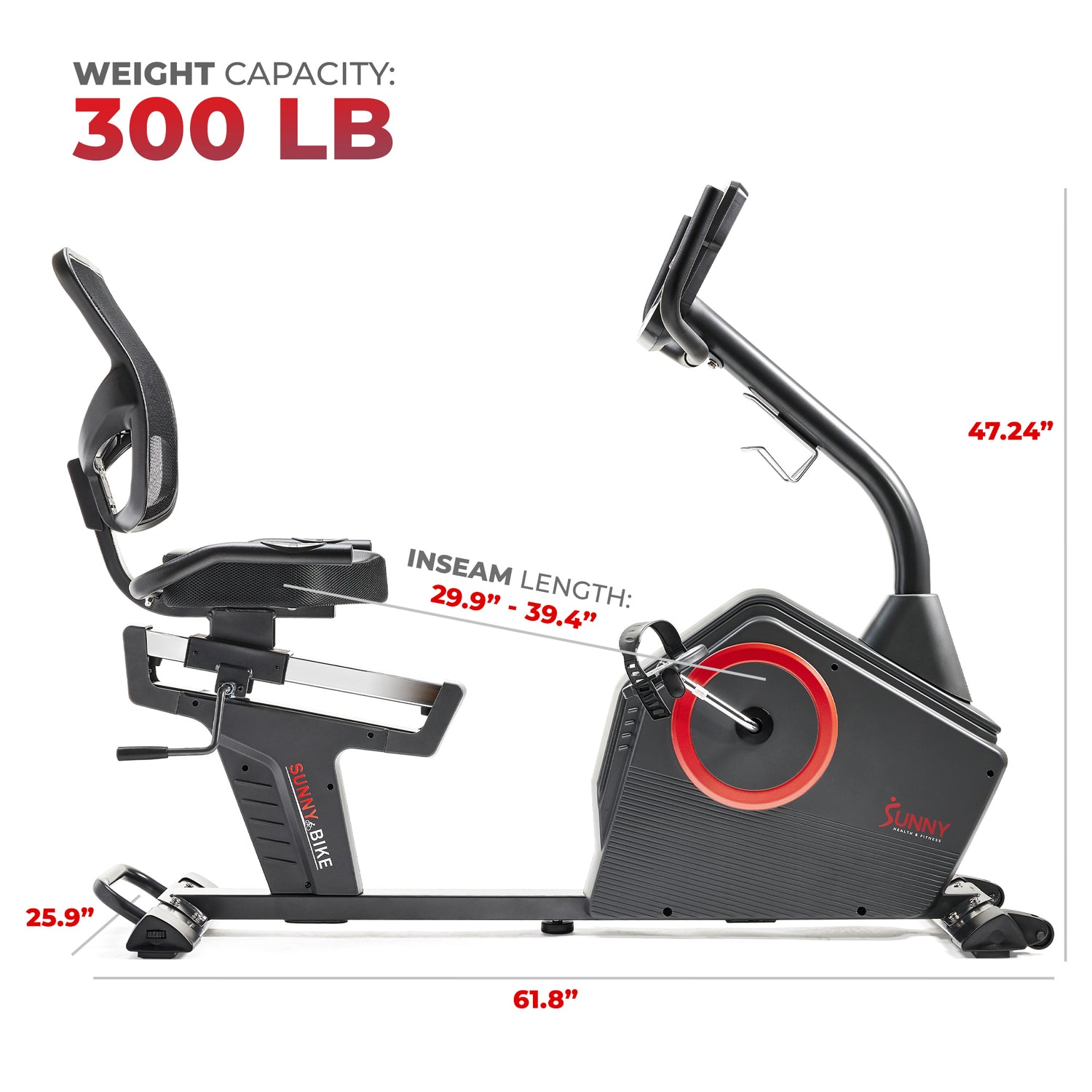Smart Programmable 16 Levels Electro-Magnetic Resistance Recumbent ...