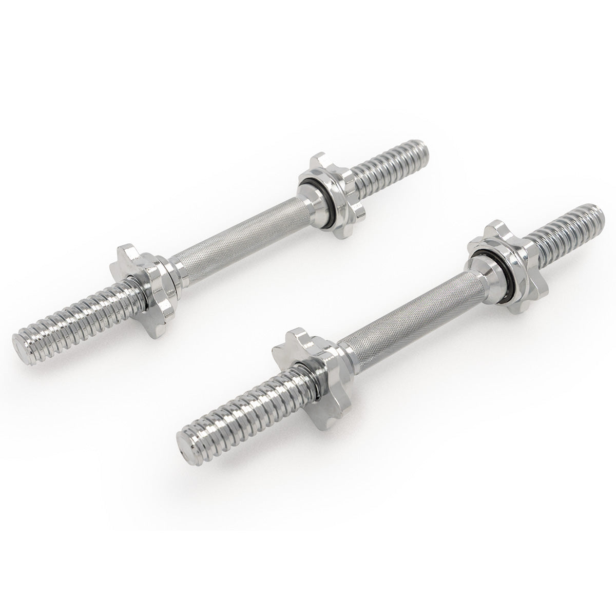 Chrome Threaded Dumbbell Handles | 14-24