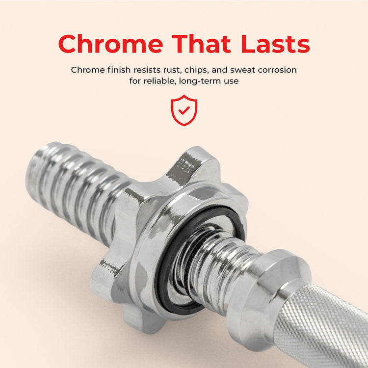 Threaded Dumbbell Handles - 14 & 24"