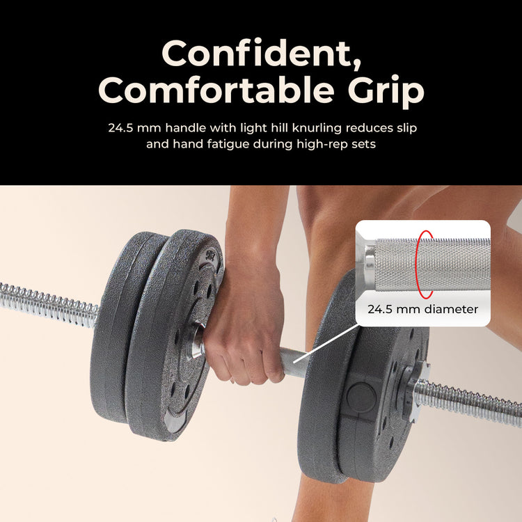 Threaded Dumbbell Handles - 14 & 24"