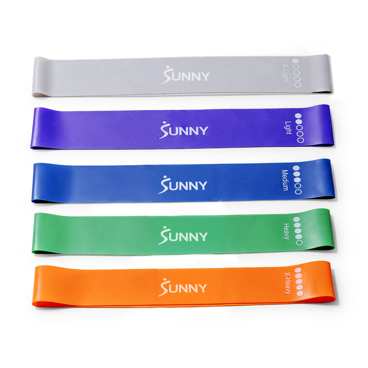 5-Level Resistance Loop Set | Sunny Health & Fitness