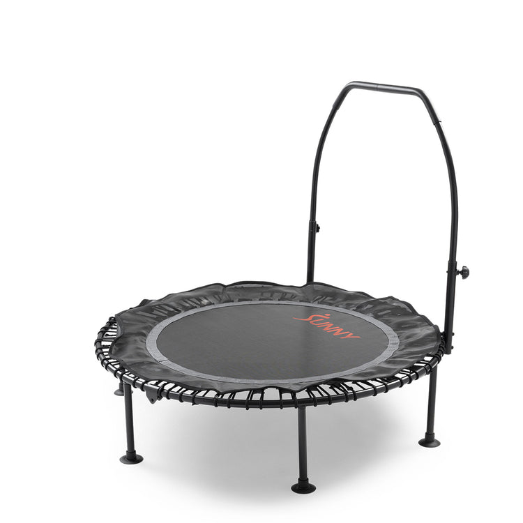 Active 48-Inch Fitness Trampoline with Adjustable Handlebar