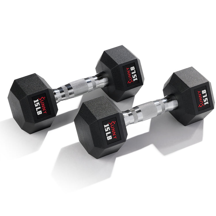 FUNCTIONAL TRAINING | Dumbbells are a great functional training tool that allows you to add versatility to your training program. Work on improving balance and flexibility, as dumbbells require greater stabilization and allow for larger ranges of motion. Access a wide range of exercises that target multiple muscle groups to improve strength and muscle mass.