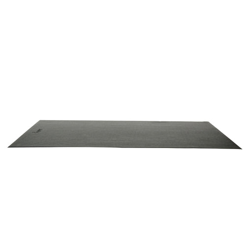DURABILITY | This heavy-duty, durable and waterproof exercise mat prolongs the life of your equipment by helping prevent floor and carpet dust from entering belts and mechanical parts.
