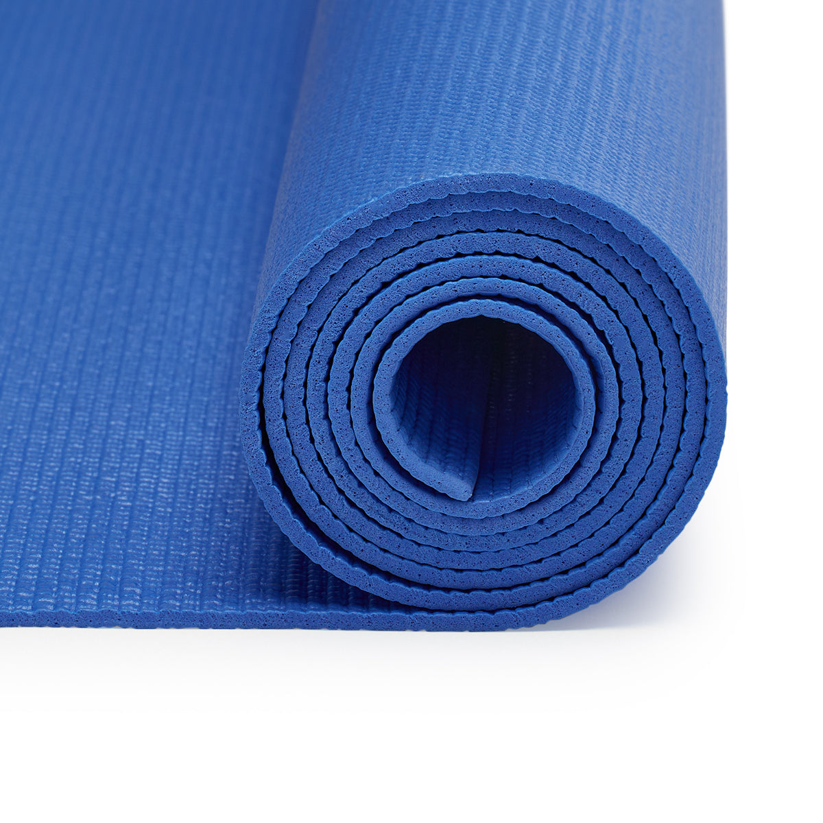 Blue yoga fashion mat