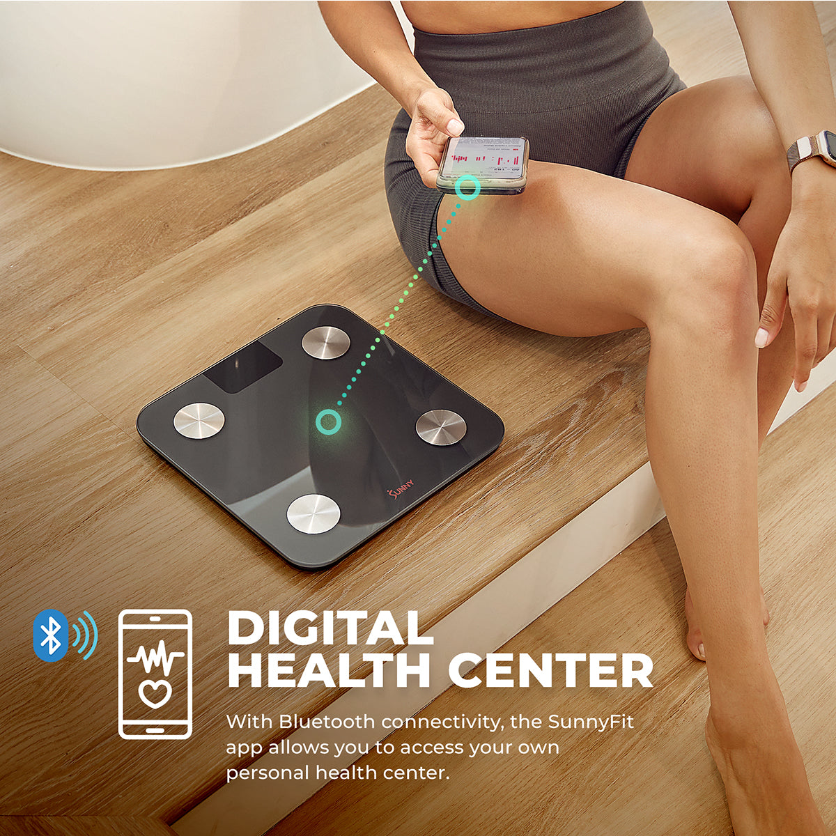 Smart Wi-Fi Digital Body Fat Scale - EC-BS100 – SONICGRACE