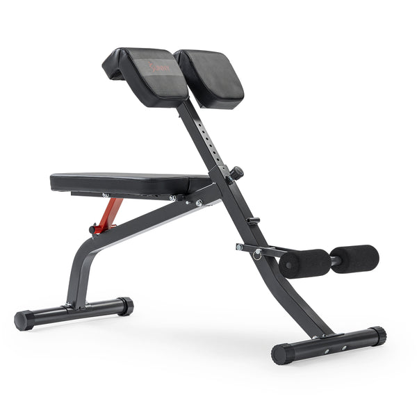 Adjustable Roman Chair & Hyperextension Bench | Sunny Health
