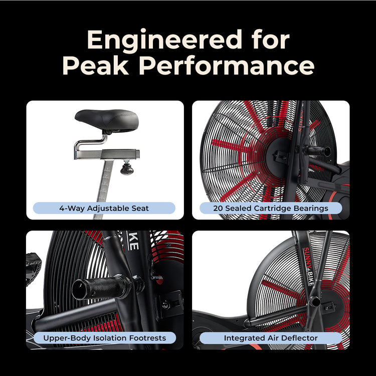 Tornado Smart Premium Air Resistance Exercise Bike