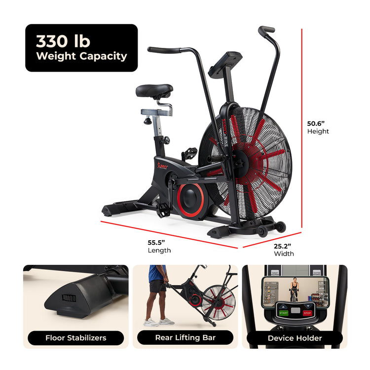 Tornado Smart Premium Air Resistance Exercise Bike