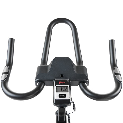 NON-SLIP HANDLEBARS | Padded adjustable handlebars that move up and down in height. Multi-grip ergonomic handlebar designed for all types of hand and grip positions for maximum comfort.