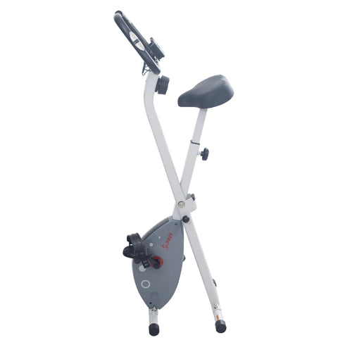 Foldable Exercise Bike Space Saving Stationary Bike Sunny Health
