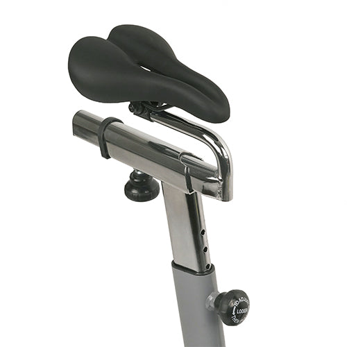 4-WAY ADJUSTABLE SEAT | With the twist of a knob and a quick slide forward or back, your riding experience will be comfortable and tailored to your unique body type! The cushioned seat securely stays in place once you've found the perfect height/distance.