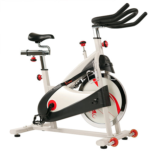 Premium Cycling Exercise Bike Indoor Fitness Belt Drive Clipless