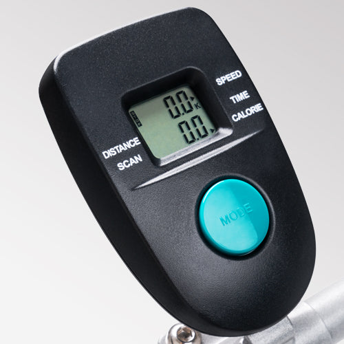 DIGITAL MONITOR | Your cycle bike screen display will showcase the distance and time to keep you focused to achieving any type of personal fitness goals. A convenient scan mode continuously repeats all calculations.