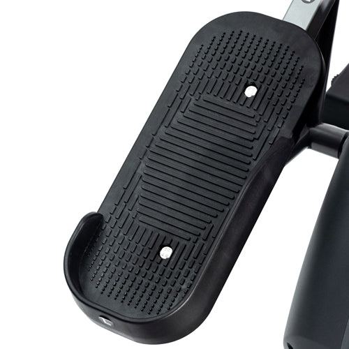 NON-SLIP FOOT PEDALS | Wide textured foot pedals will ensure safe footing during the most demanding and vigorous workouts.