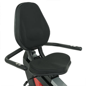 EXTRA COMFORTABLE SEAT | Soft and sturdy, the comfortable recumbent bike seat with back support will help you stick to your weekly workouts. 