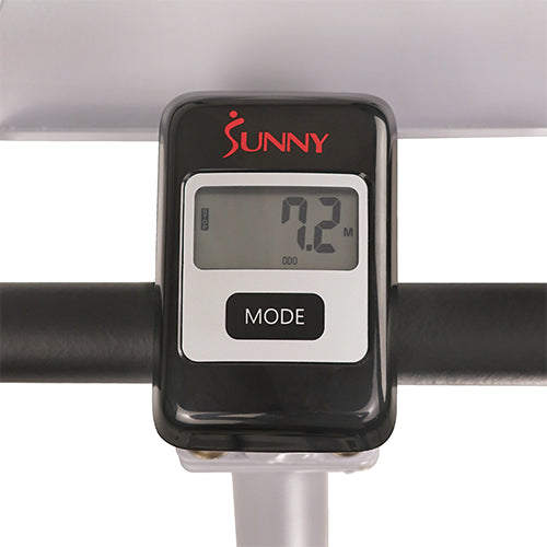 DIGITAL MONITOR | Easily track your time, distance, speed, total calories burned, and rotations per minute on the battery-powered LCD monitor.
