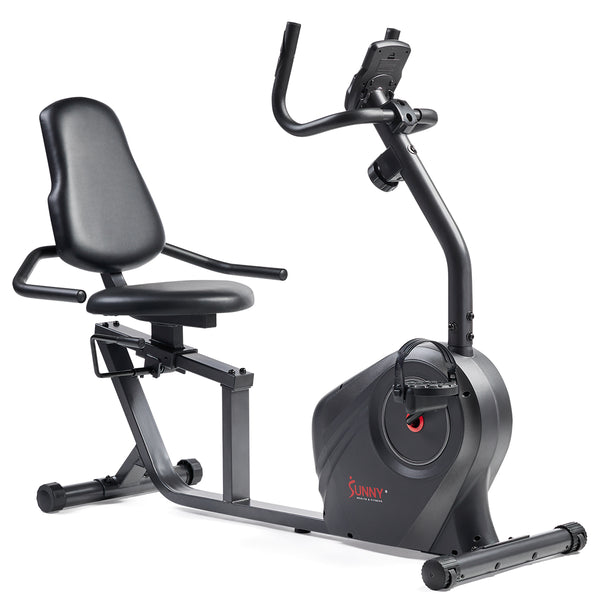 Recumbent Bike Schwinn Air Cushioned Seat Sunny Health Fitness