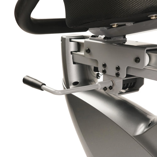 PATENTED EASY SEAT ADJUSTMENT | With the easy seat adjuster, you no longer have to get up off the machine to make seating adjustments. Its all done at the flick of a handle by your side, no hassle, while you stay seated. 