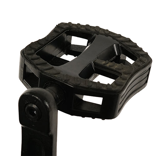 SELF-LEVELING PEDAL | The large non-slip foot pedals have a large surface area to push hard and keep your feet stable during the entire pedal stroke.
