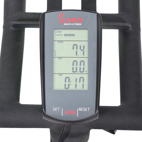 PERFORMANCE MONITOR | Performance monitor tracks your speed, cadence, distance, calories, time, and pulse. Use the performance monitor on the exercise bike to activate two target modes (time and distance), and a customizable race mode to test your personal records.