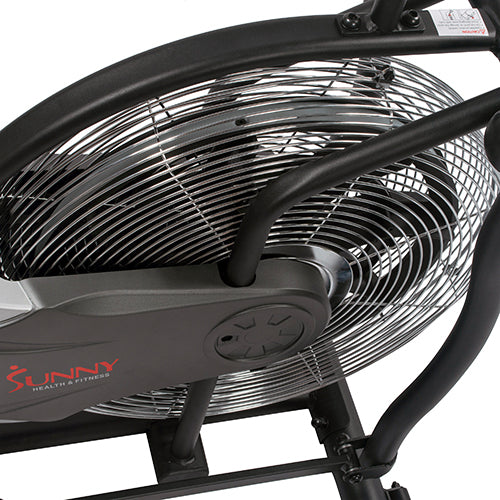 DYNAMIC RESISTANCE |	Dynamic resistance is solely based on the users fitness level and desired intensity. The 18” fan design reacts to the amount of speed and force applied so your workout can remain challenging and effective throughout your fitness journey.