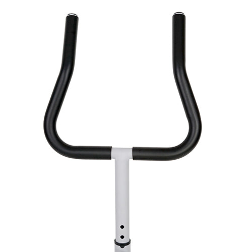 NON-SLIP HANDLEBARS | Foam padded handlebars provide a comfortable grasp while remaining non-slip grip. Easily wipe clean with a damp cloth once your routine is complete. 