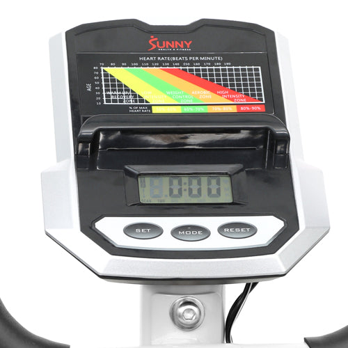 DIGITAL MONITOR | Stay on track and on top of your performance with a digital display that features: scan, time, speed, distance, odometer, calories and pulse.