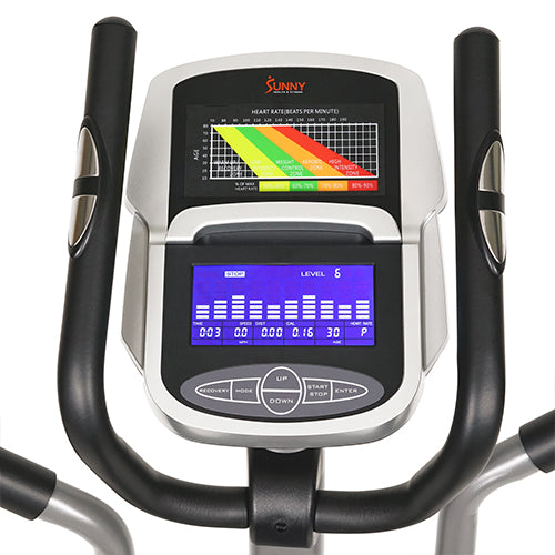 PERFORMANCE MONITOR | Stay informed and up to date on your fitness. The monitor displays: speed, rpm, time, distance, odometer, calories, watt, heart rate, target heart rate, program and resistance level.