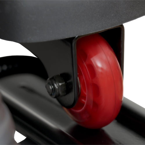 STURDY DESIGN | Polyurethane constructed roller wheels provide long lasting and durable usage. It is engineered to glide smoothly as you stride for the most comfortable under desk workouts.