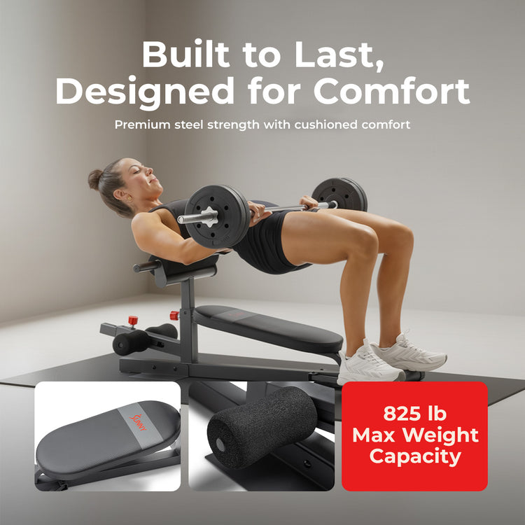 Multifunction Core & Glute Trainer | Sunny Health & Fitness