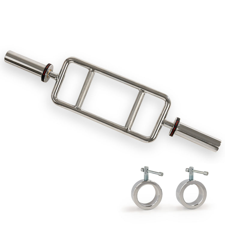 34" Olympic Tricep Bar w/ Spin-Lock Collars