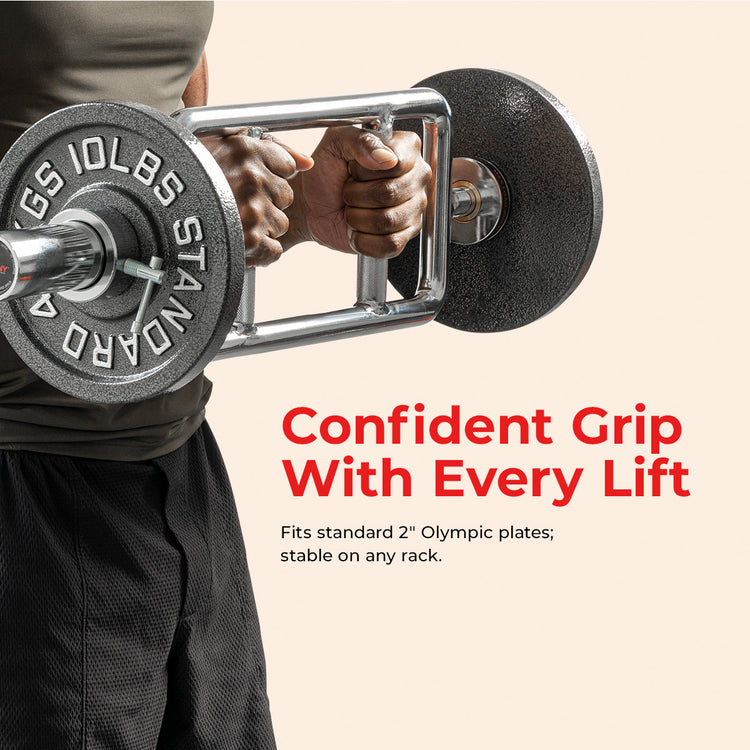 34" Olympic Tricep Bar w/ Spin-Lock Collars