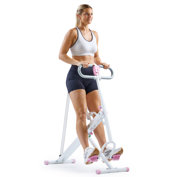 Upright Row-N-Ride® Squat Assist Trainer Machine for Abs and Glute Workout