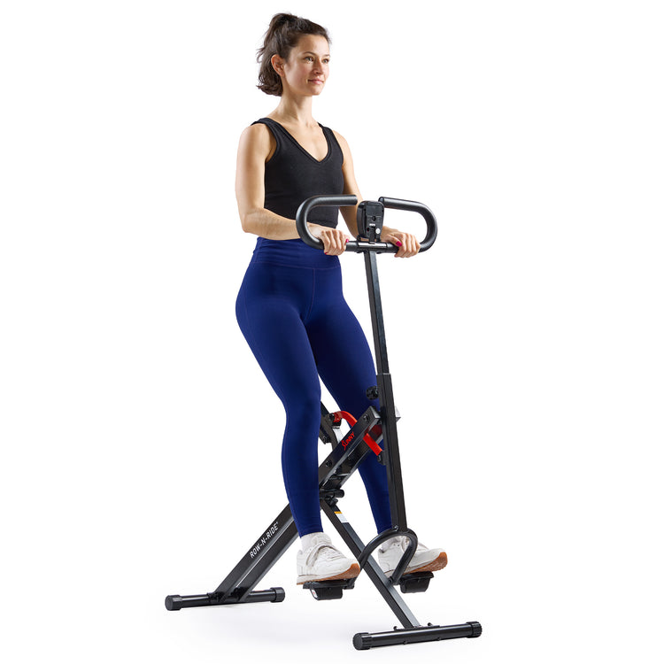 Row-N-Ride® Smart Squat Assist Trainer Machine | Sunny Health & Fitness