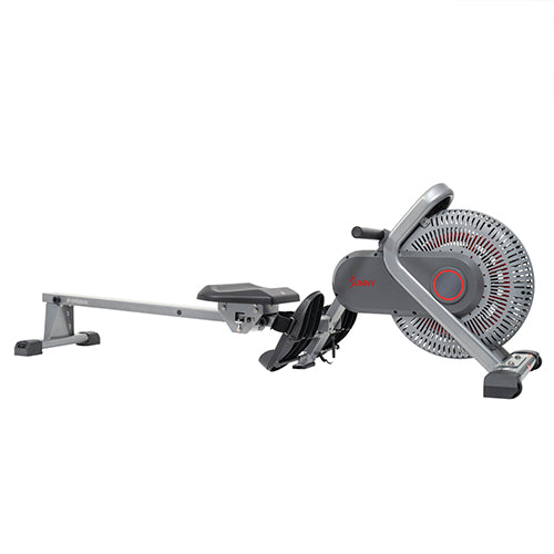CONVENIENT ROWING | With a peak slide rail clearance of 12.5 inches off the ground, the user may mount or dismount the rower with ease.