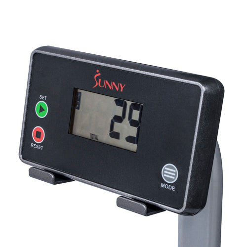 DIGITAL MONITOR | Easily set the digital monitor to display time, count, calorie or total count to keep you focused on achieving personal fitness goals. With a convenient scan mode, you can choose to have these features continuously repeated. 