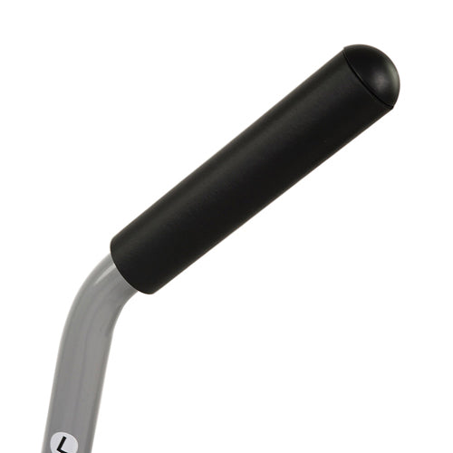 FULL MOTION ARMS | Unlike a traditional nylon pully on rowing machines, this model utilizes 2 handlebar style grips that pivot for a full motion of either wide or narrow grip rowing, targeting different muscle groups of the back.