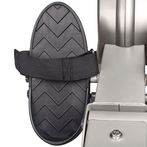 NON-SLIP FOOTPADS | Textured non-slip foot pedals will accommodate all sizes, while the textured non-slip-grip will ensure safe footing during the most demanding and vigorous workouts! Foot straps keep your secured in place.