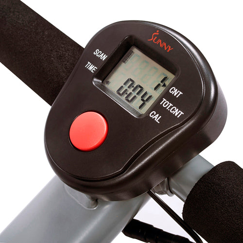 12 Adjustable Resistance Rowing Machine Rower w/ Digital Monitor ...