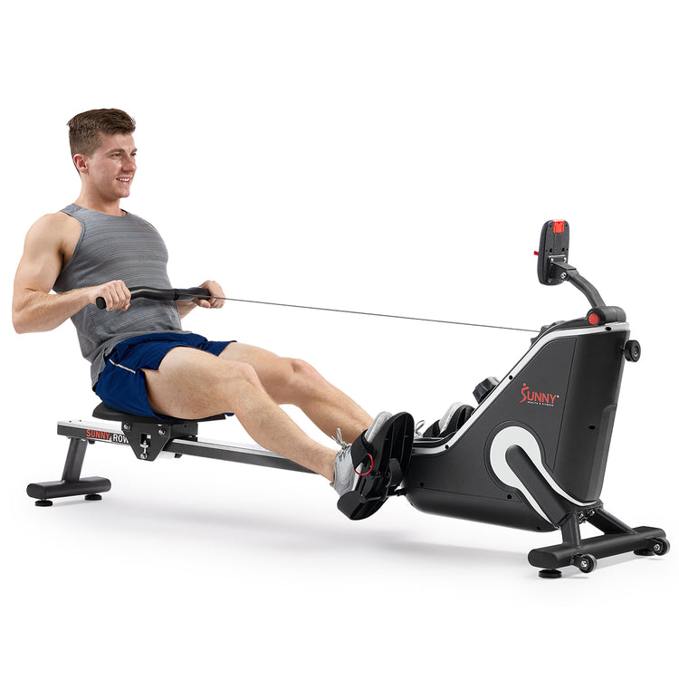 Tandem Rowing Machine Smart Magnetic Rowing Machine | Sunny Health & Fitness | Sunny Health ...