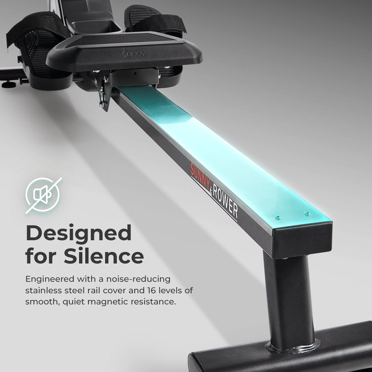 Ancheer Magnetic Rowing Machine Smart Magnetic Rowing Machine | Sunny Health & Fitness | Sunny Health ...