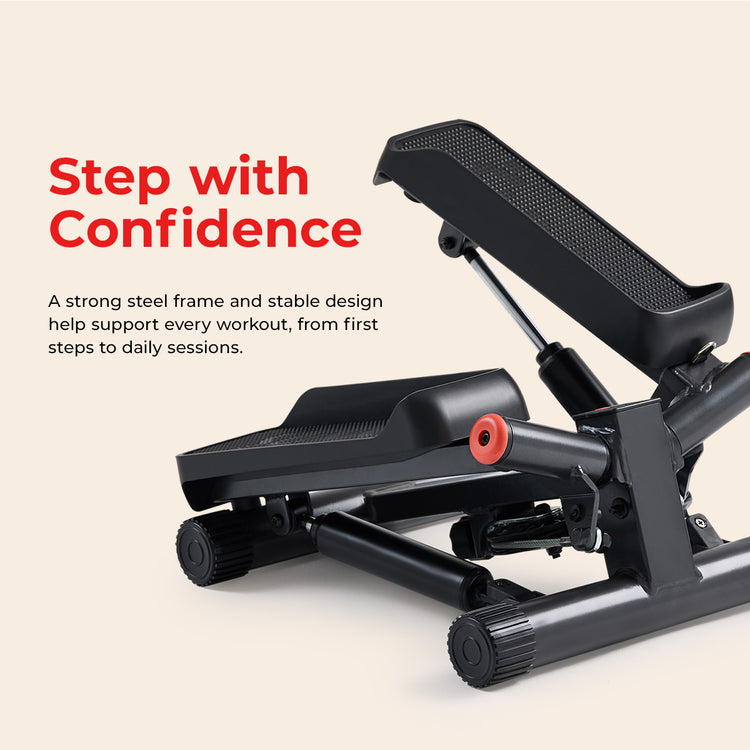 Smart Twist Stepper with Resistance Bands