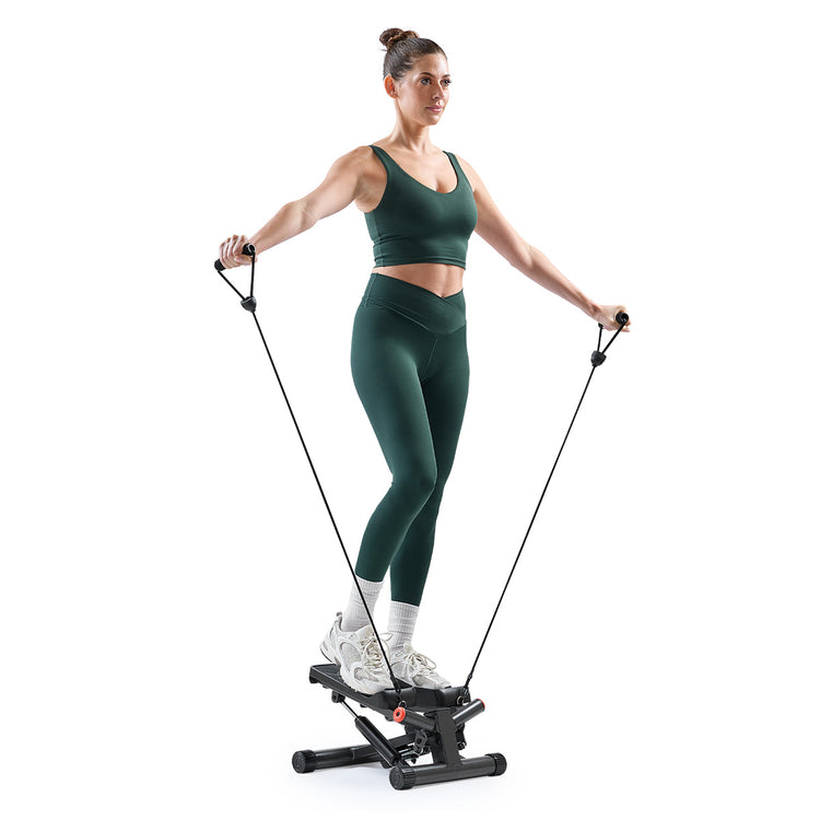 Smart Twist Stepper with Resistance Bands