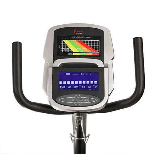 PERFORMANCE MONITOR | Use the color meter display to track your time, speed, rotation per minute, distance, calories burned, pulse and wattage. Take advantage of 24 built-in workouts designed for various fitness levels.