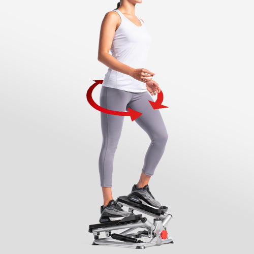 FIGURE SLIMMING TWIST ACTION | The unique V-shape allows for a twisting motion that drives the waist to swing left and right, helping to tone the waist, thighs, and glutes.