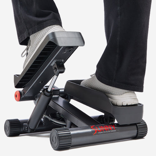 Adjustable Step Height | Allows customization of workout intensity by adjusting the step height, catering to different fitness levels and goals.