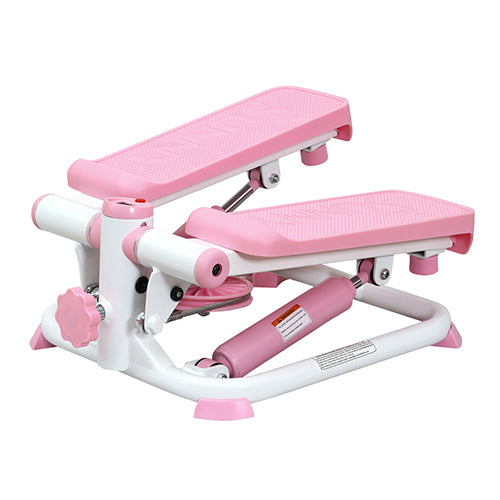 FITNESS IN PINK | Keep your workouts stylish, portable, and chic with the uniquely accented and colored pink design. Exercise and stair climbing never looked this great!